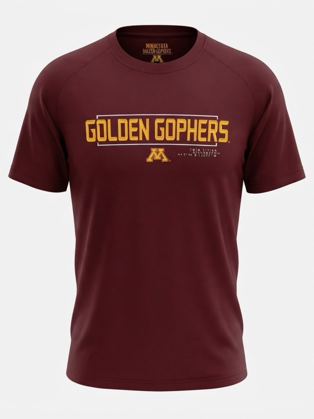 Minnesota Golden Gophers Rivalry Threads 91 Shirt Men M Maroon NWT NCAA